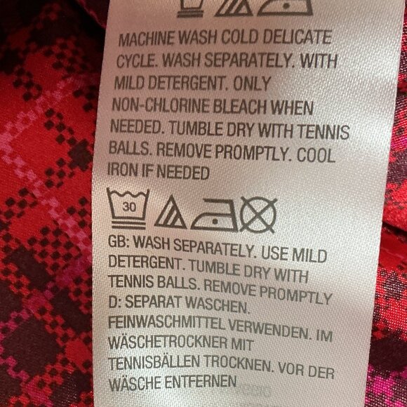 2X Faux Suede Quilted Barn Jacket with Lining-Spiced Wine Isaac Mizrahi Live! - Picture 11 of 13